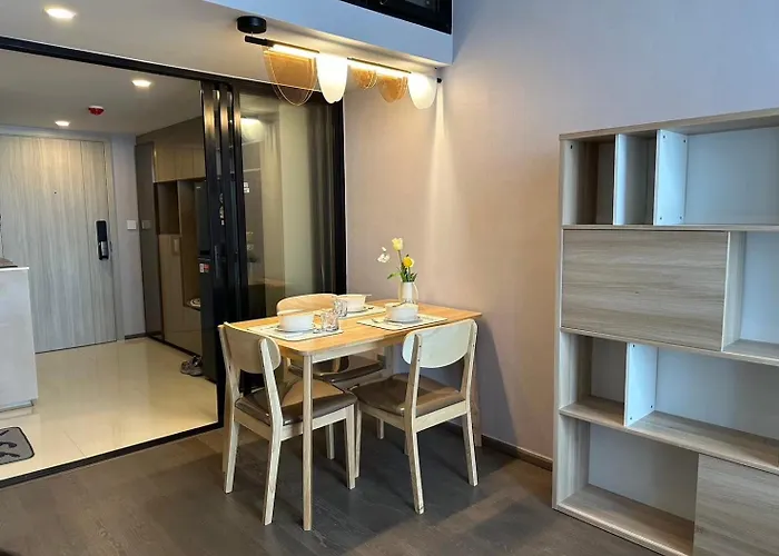 Apartamento Standardized At View Near Bts Ratchathewi